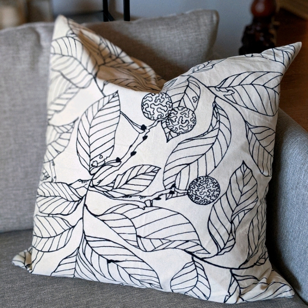 22x22 IKEA Stockholm Blad pillowcase